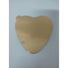 Подложка "Сердце" для капкейков, мусса, пирожного, конфет, 90*100 мм