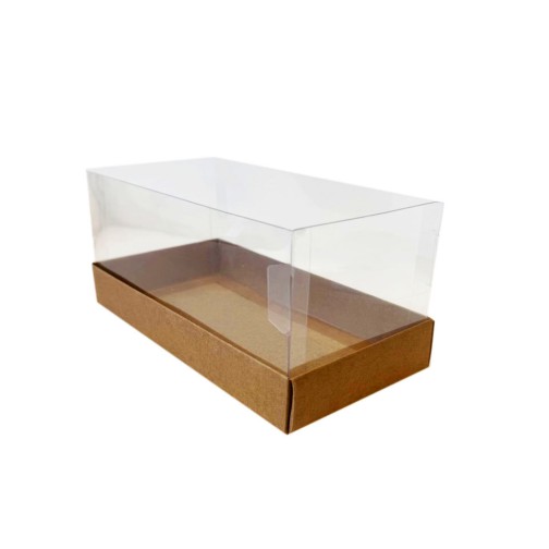 Коробка "Акваріум" із крафту, 200*100*90мм