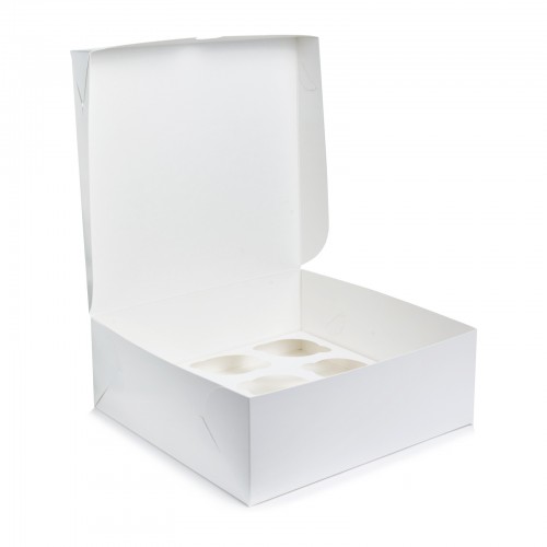Картонна коробка на 9 капкейків без вікна, 240*250*90
