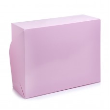 Коробка на 6 капкейків "Рожева", 240*180*90