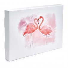 Коробка подарункова "Рожевий Фламінго", 200*300*30