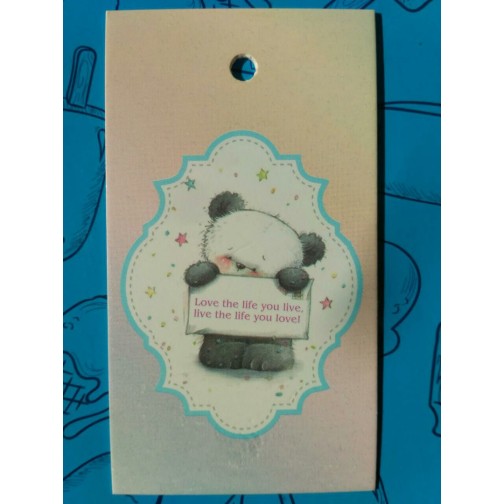 Бірка Ведмедик №6, 20 шт