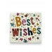 Листівка "Best wishes", 88*88