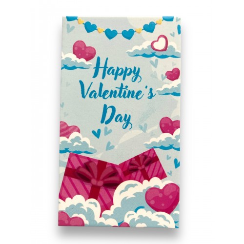 Бірка "Happy Valentine's Day" №15, 50*90, 20 шт.