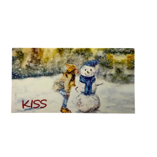 Бірка «KISS». 50*90, 20 шт.