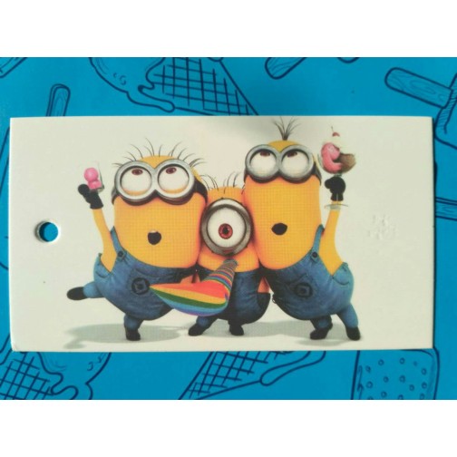 Бірка Міньйони, 25 шт