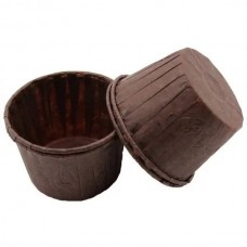 Паперова форма для кексів усилена шоколадна, 50*40, 20 шт.