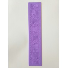 Силіконовий килимок (матовий) для айсингу "Квітка". Розміром 390*80 мм.