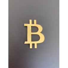 Топпер акриловий "Bitcoin" з заднім кріпленням, 40*60