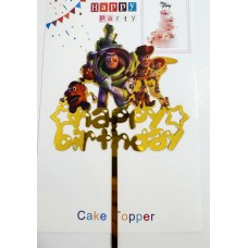 Топпер "Happy birthday” Іграшки, акриловий пластик, 110*170 Топпер "Happy birthday” Іграшки, акриловий пластик, 110*170