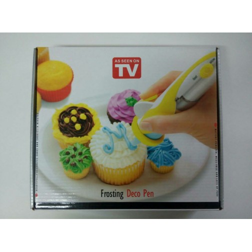 Автоматична ручка для декору та крему, набір з насадками