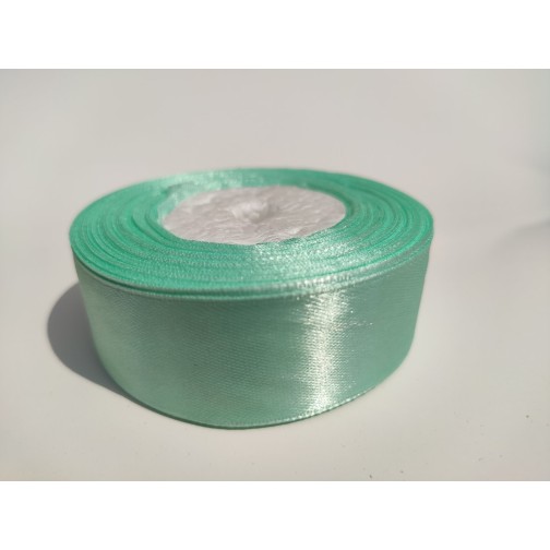 Стрічка атласна "М'ята", 25 мм