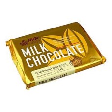 Шоколад молочний моноліт 28% МИР, 1.2 кг