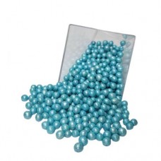 Рисові кульки блакитні, Ø3-5 мм, 50 г