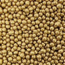 Рисові кульки золоті, Ø3-5 мм, 50 г