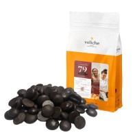Шоколад чорний Dark Sensation 72% Veliche Gourmet, 200 г