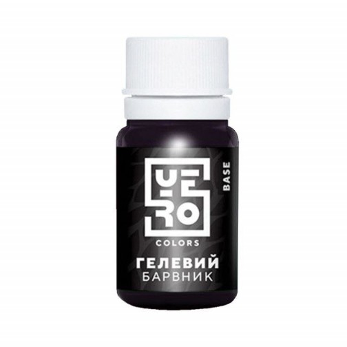 Гелевий барвник YERO чорний, 20 мл