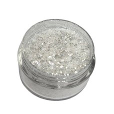 Харчовий блиск (глітер) YERO COLORS срібло, 2 г