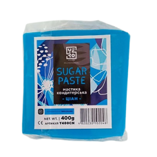 Мастика для тортів Yero Colors ціан, 400 г