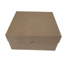 Коробка для торта "Крафт" без вікна, 200*200*90