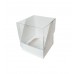 Коробка для 1 капкейка Акваріум біла, 90*90*110