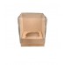 Коробка для 1 капкейка Акваріум крафт, 90*90*110