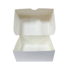 Коробка для круасанів біла без вікна, 180*120*80