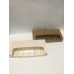 Коробка для еклерів та тістечок Ескімо з вікном, крафт, 310*144*50