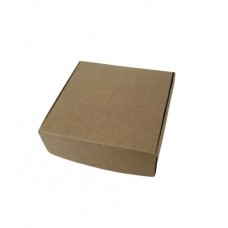 Картонна упаковка "Крафт" для пряників, макаронc, еклерів, 100*100*35