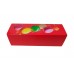 Коробка-футляр Червона"Macarons", 170*55*50