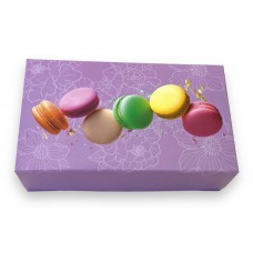 Коробка лілова "Macarons", 200*120*60