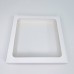 Коробка для пряників біла із квадратним вікном, 200*200*35