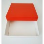 Коробка для пряників "Червона" без вікна, 200*200*35
