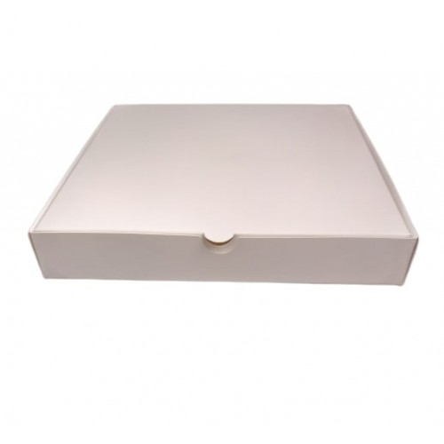 Коробка для пряників, печива "Біла" без вікна, 200*200*30