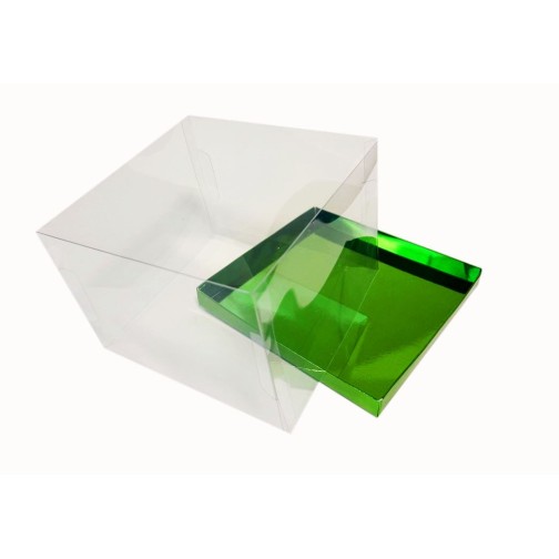 Коробка "Акваріум" смарагд, 170*170*120мм