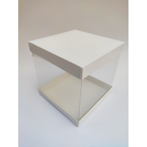 Коробка для торта з прозорими стінками, 196*196*200