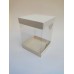 Коробка для торта з прозорими стінками, 146*146*200