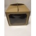 Коробка для торта "Бура-бура" з вікном, 300*300*300мм.