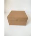 Коробка «Крафт» без вікна для бенто-тортів, кексів, сувенірів, 160*160*90мм.