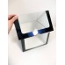 Коробка для торта "Чорна з синім відтінком", 250*250*150мм.