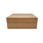 Коробка для торту , тістечок та солодощів з крафтового картону, 270*270*105