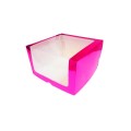 Коробка для торта "Фуксія", 250*250*150мм