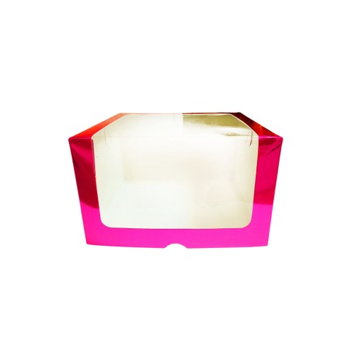 Коробка для торта "Фуксія", 250*250*150мм