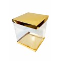 Коробка "Панорама" золото, 170*170*200