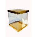Коробка "Панорама" золото, 170*170*200