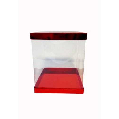 Коробка "Панорама" червона, 170*170*200