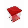 Коробка "Панорама" червона, 170*170*200
