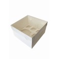 Коробка для торта з пластиковою кришкою, 250*250*150