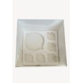 Коробка для торта з пластиковою кришкою, 250*250*150