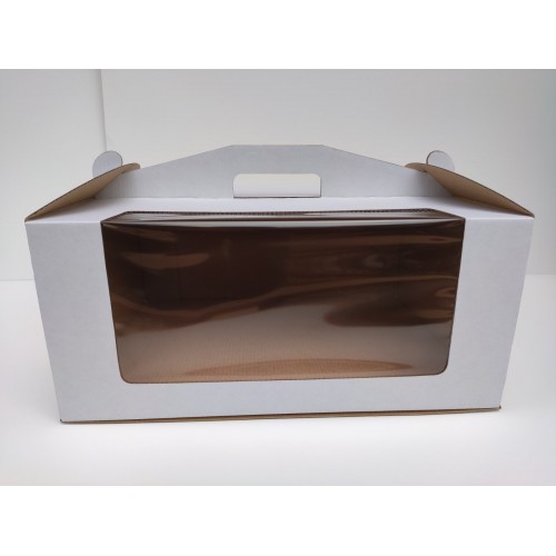 Коробка для торта з вікном, 305*405*180мм.
